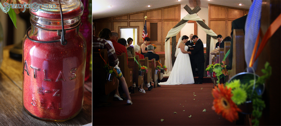 Calvary Baptist Church Huntsville Arkansas, old fashioned wedding, Sand ceremony, northwest arkansas wedding photographers
